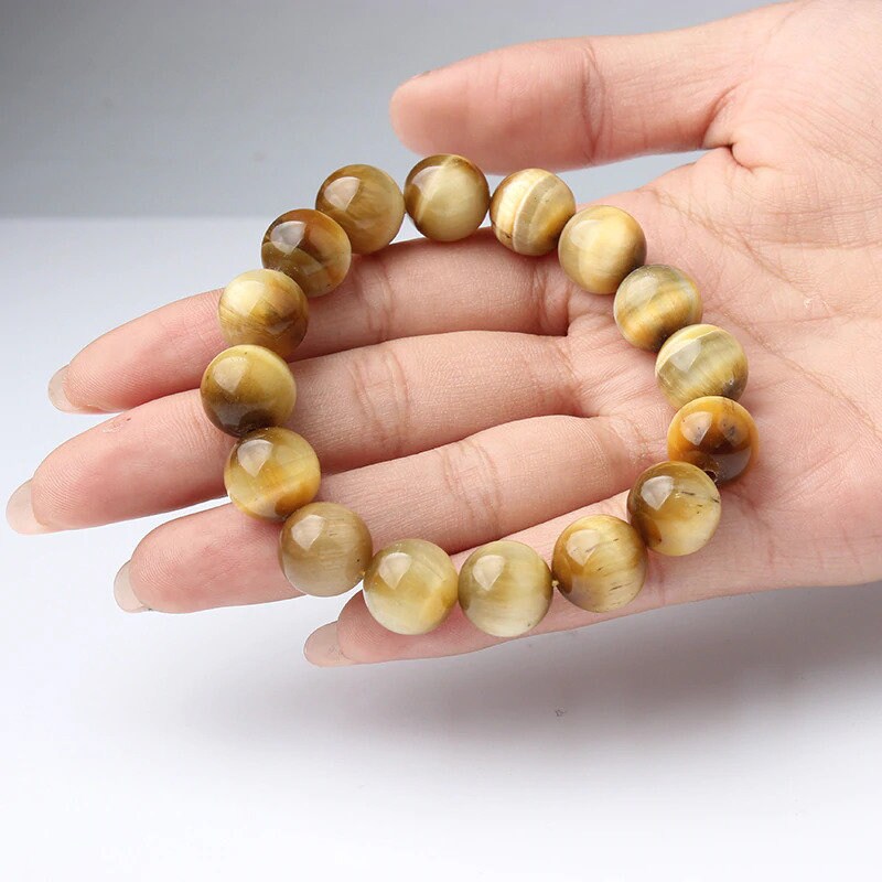 Light Gold Tiger Eye Bracelet