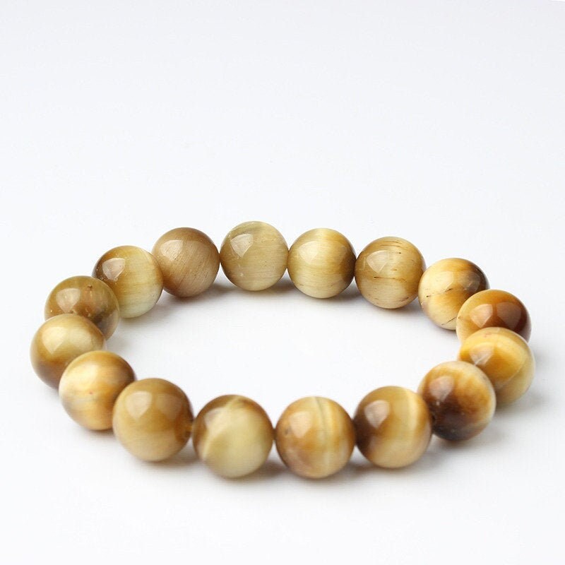 Light Gold Tiger Eye Bracelet