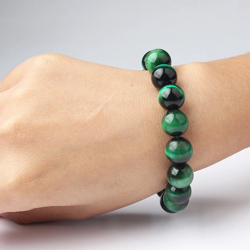 Green Tiger Eye Crystal Bracelet