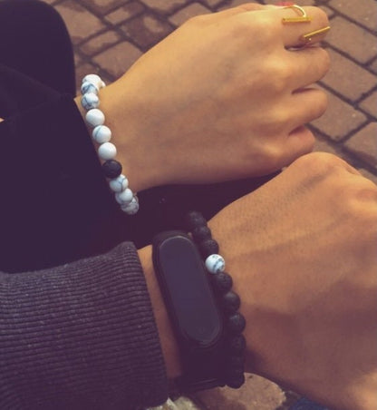 Long Distance Couple's Bracelets