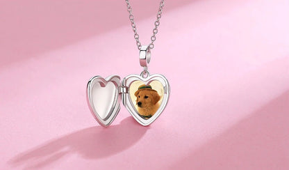 Customized 925 Sterling Silver Photo Locket