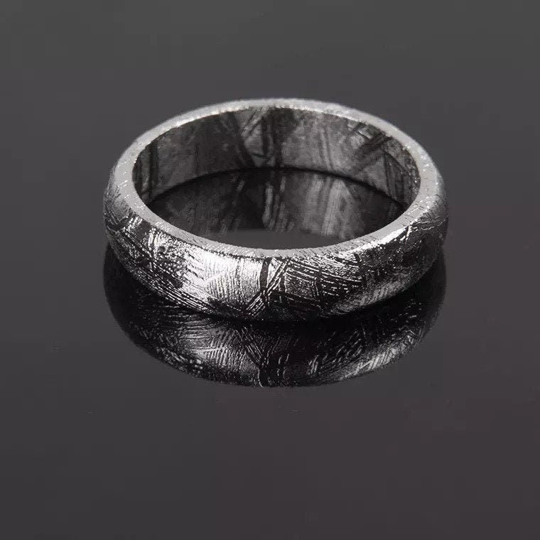 Authentic Gibeon Meteorite Ring