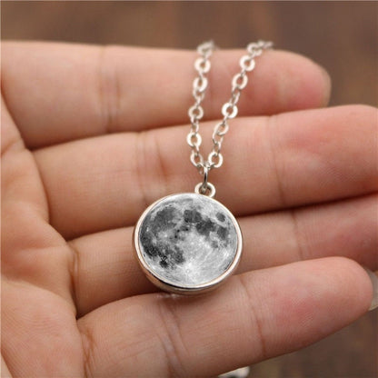 Collier Lune en Argent