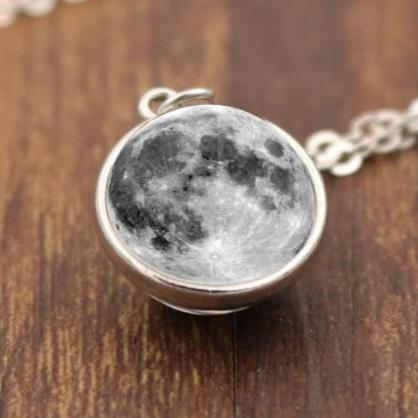 Collier Lune en Argent