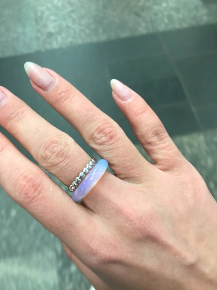 Moonstone Opalite Ring