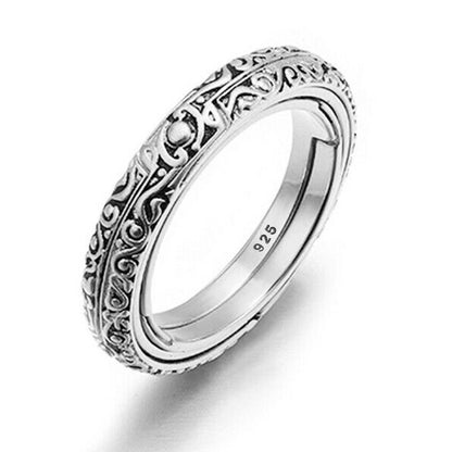 Bague Astronomique en Argent Sterling 925