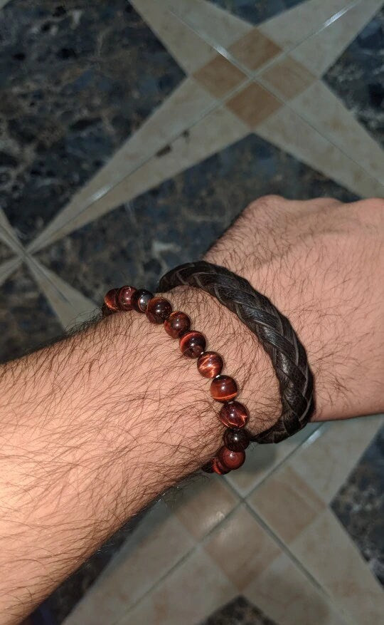 Red Tiger Eye Bracelet