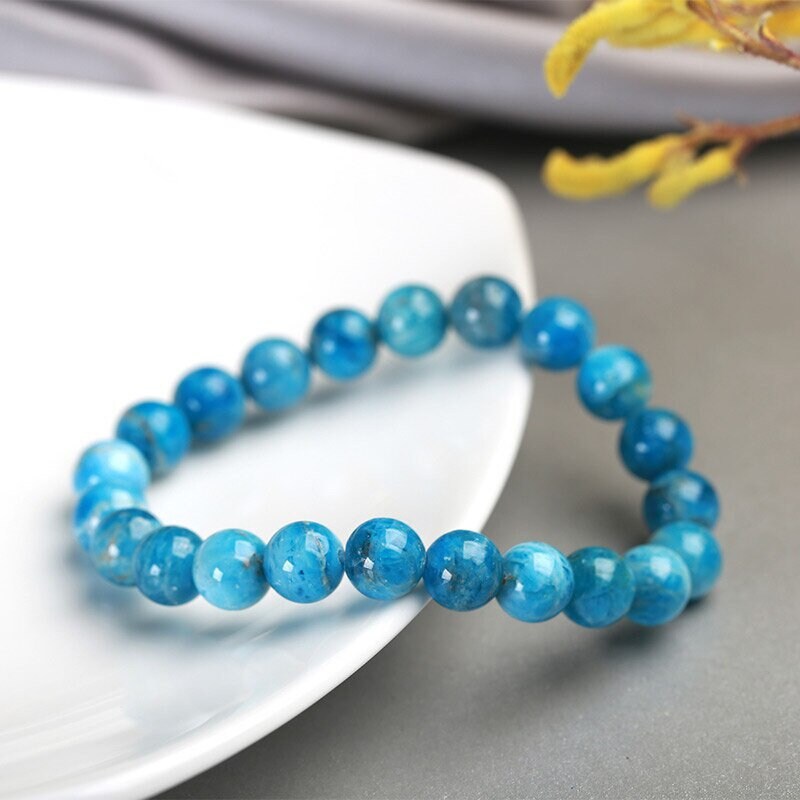 Blue Apatite Crystal Bracelets