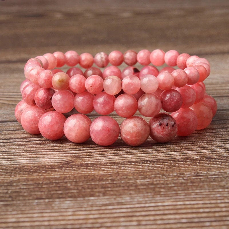 Rhodochrosite Bracelets