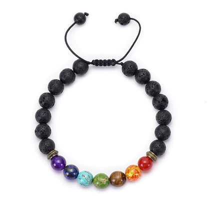 7 Chakras Essential Oil Bracelet