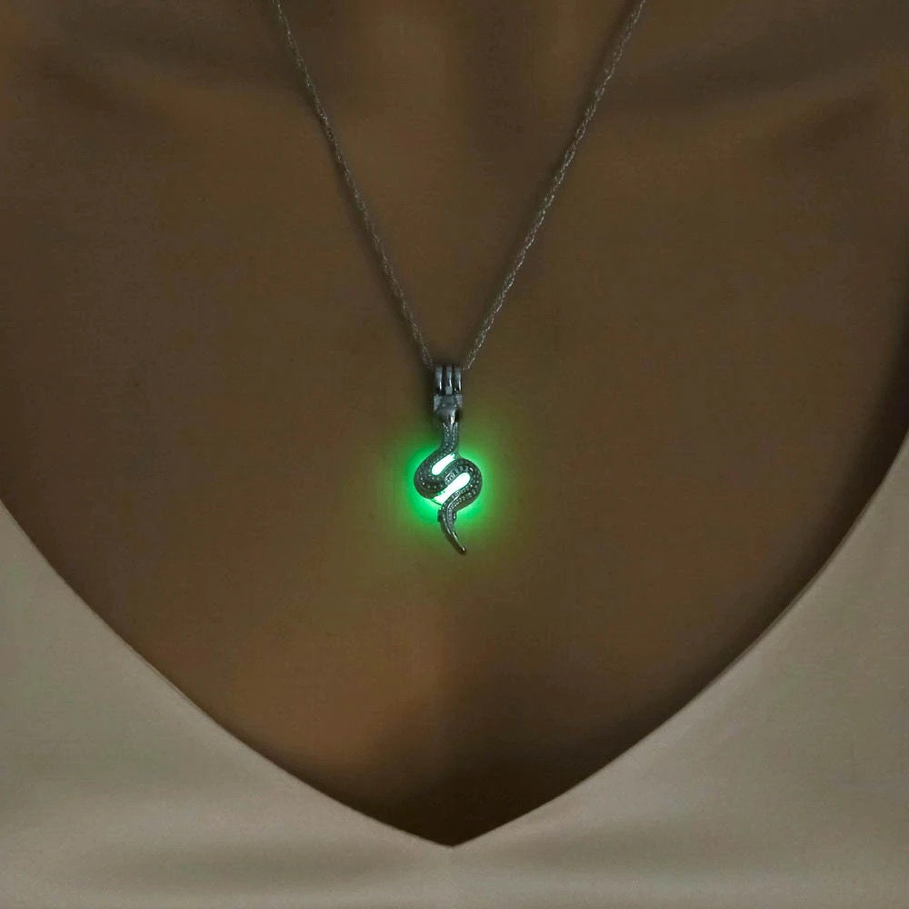 Glowing Serpent Necklace