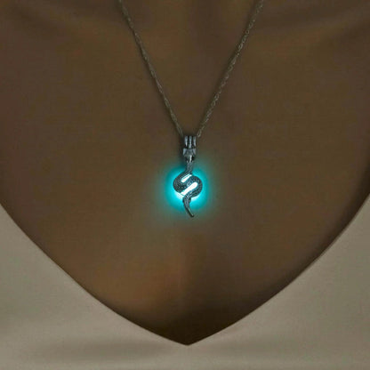 Glowing Serpent Necklace