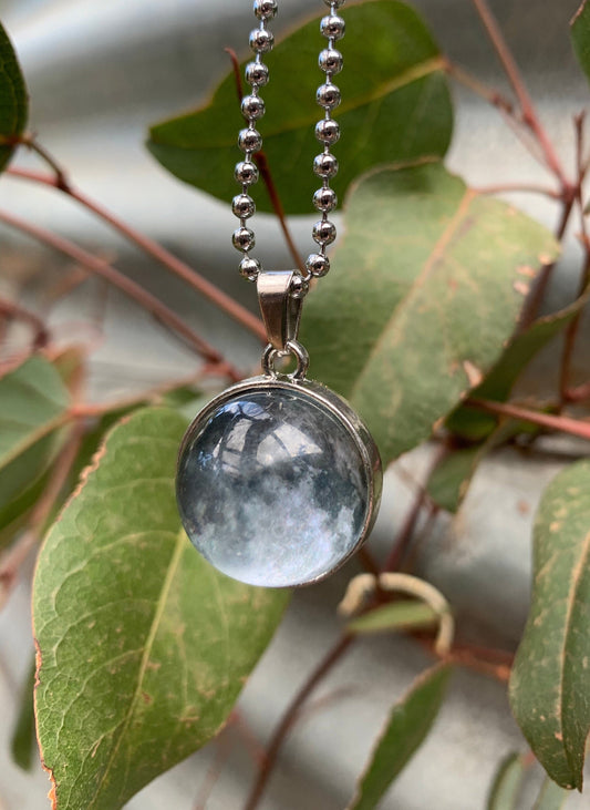 Pendentif Lune en Argent