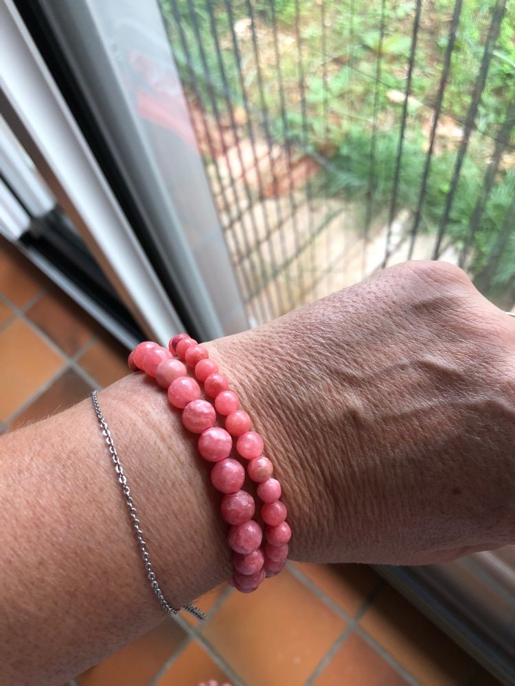 Rhodochrosite Bracelets