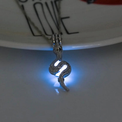 Glowing Serpent Necklace