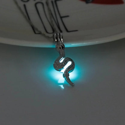 Glowing Serpent Necklace