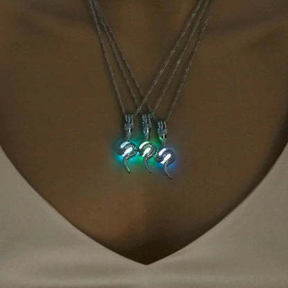 Glowing Serpent Necklace