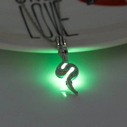 Glowing Serpent Necklace