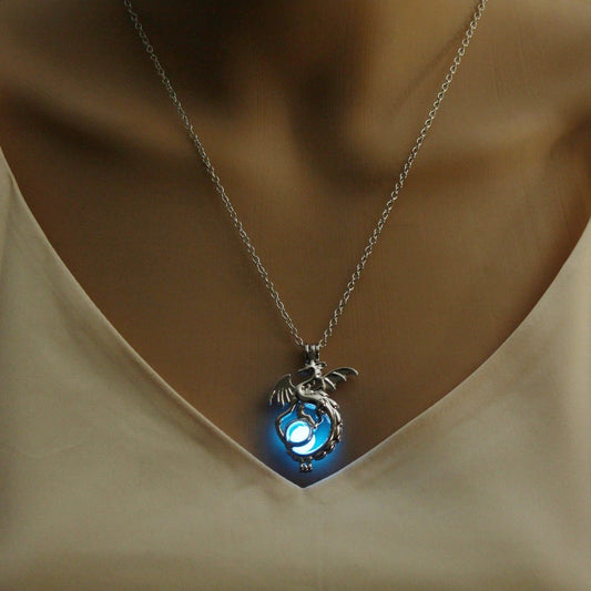 Dragon Glow in the Dark Necklace