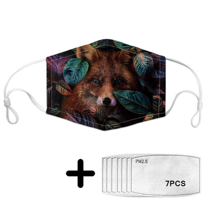 Wolf Moon Gesichtsmaske mit Filtern