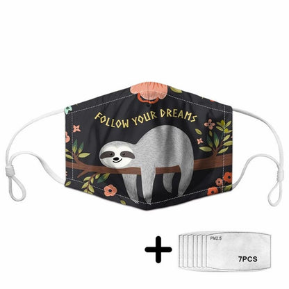 Sloth Dreams Mask with Filters