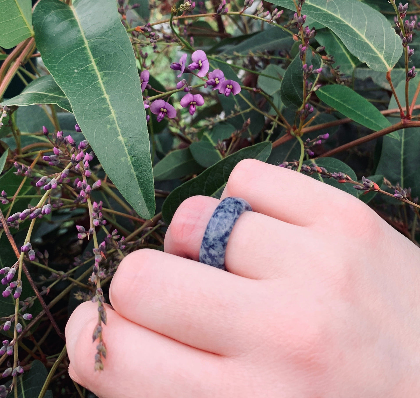 Sodalite Raw Stone Ring