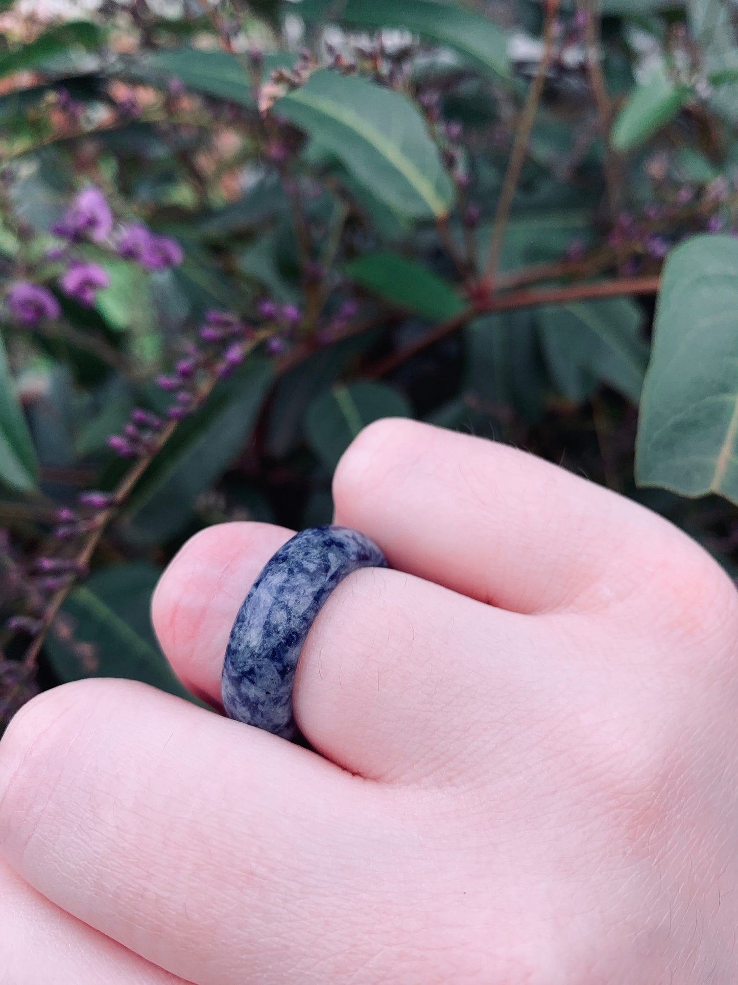 Sodalite Raw Stone Ring