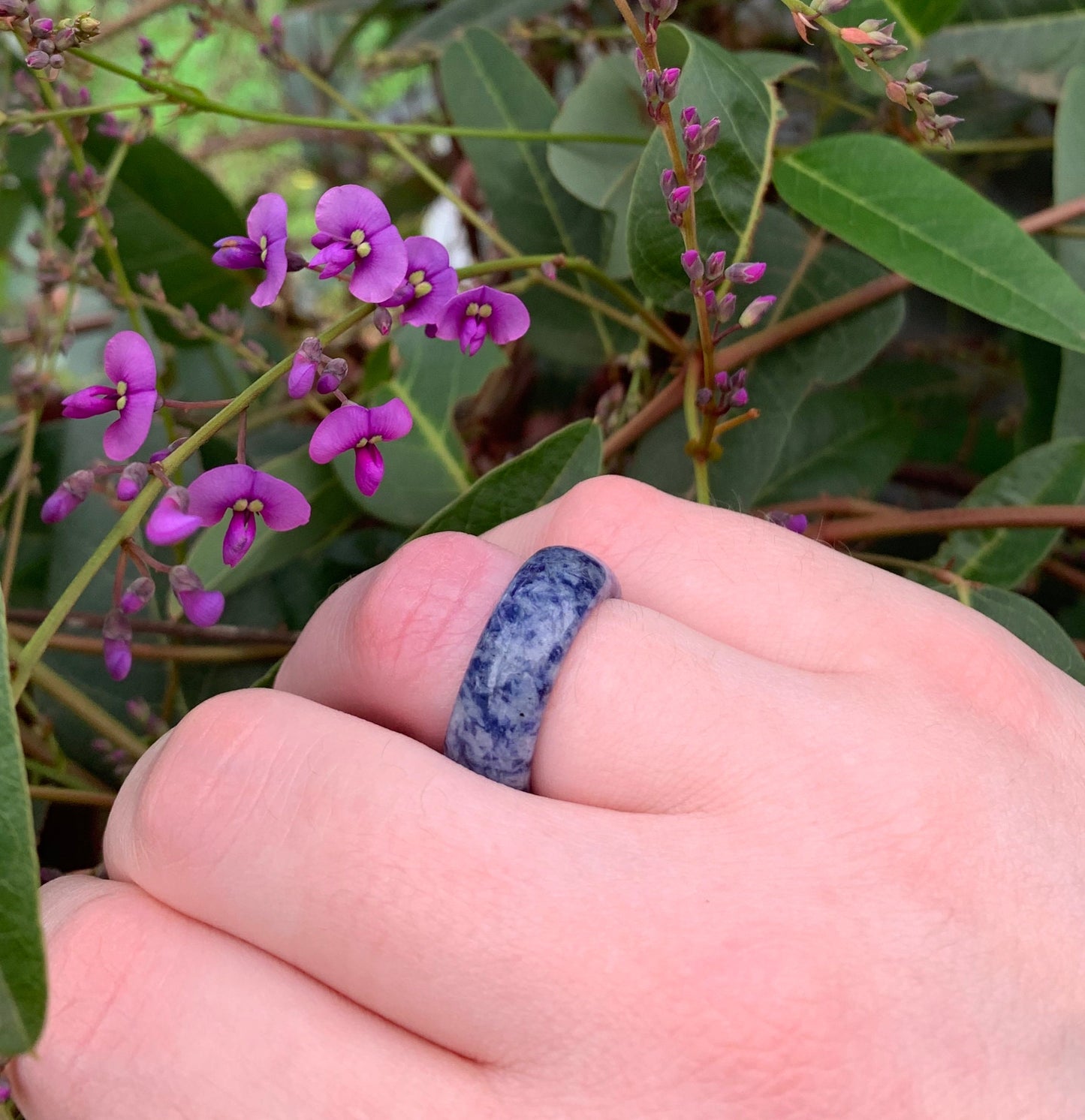 Sodalite Raw Stone Ring