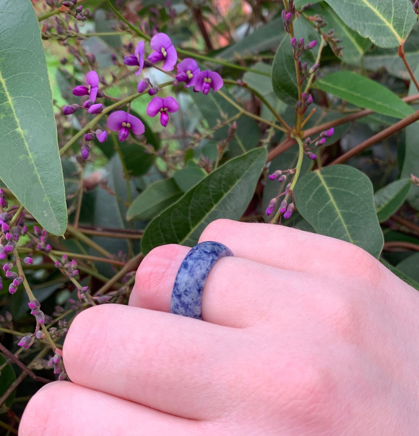 Sodalite Raw Stone Ring