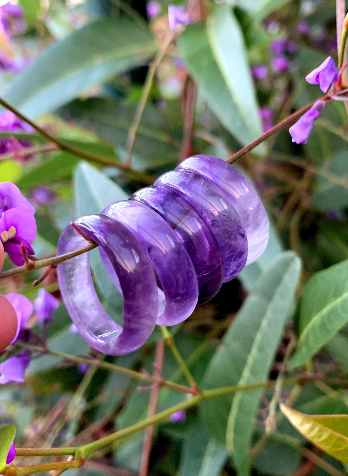 Bague Améthyste Brute