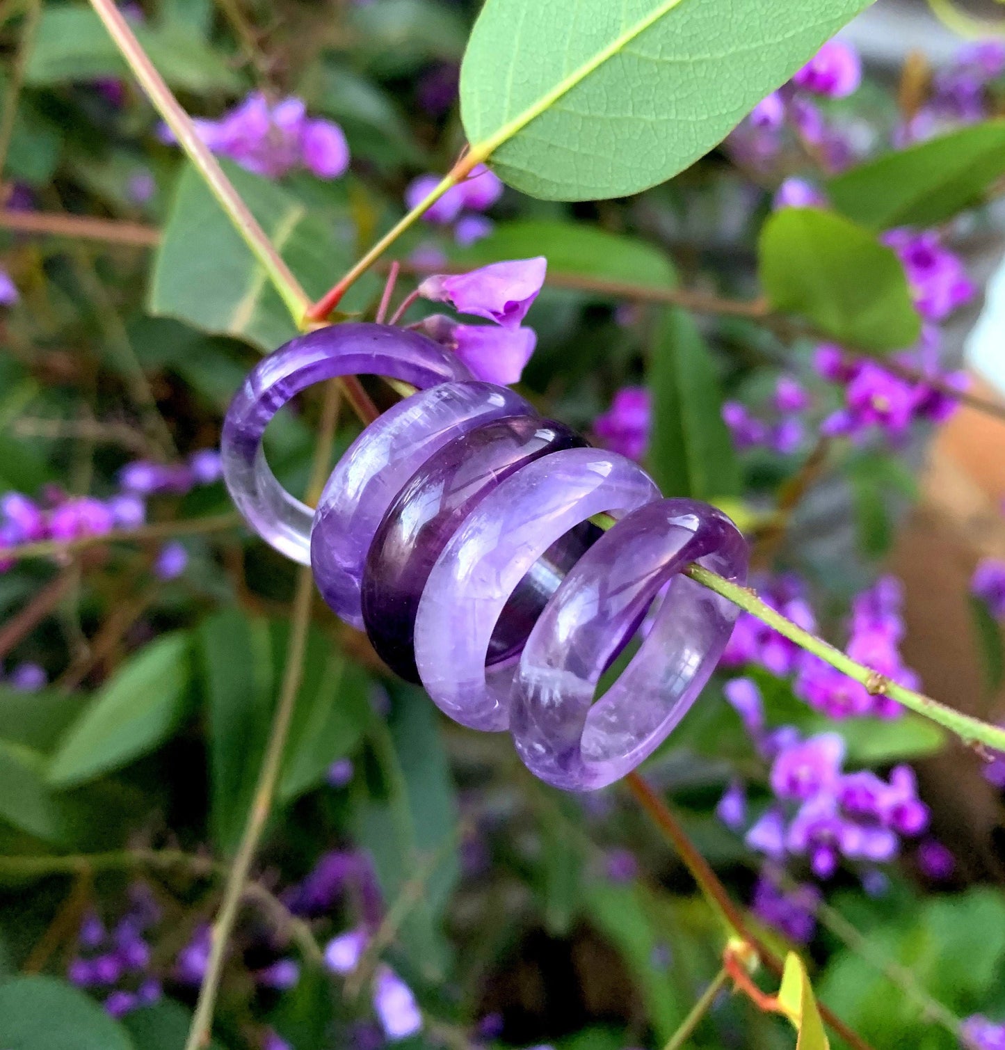 Raw Amethyst Ring