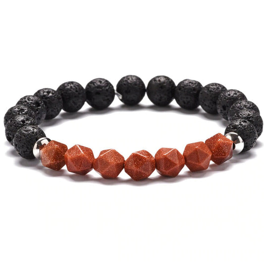 Sparkling Goldstone Bracelet