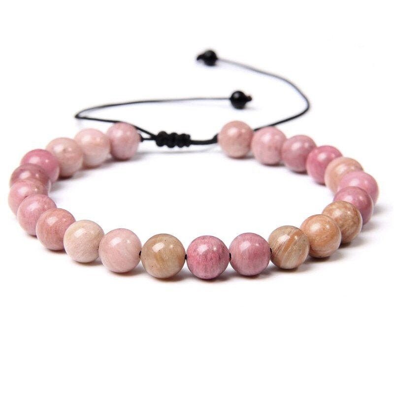 Bracelet Rhodochrosite Rose