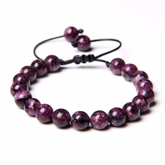 Purple Chalcedony Bracelet