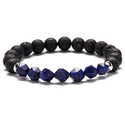 Raw Quartz Bracelet for Men