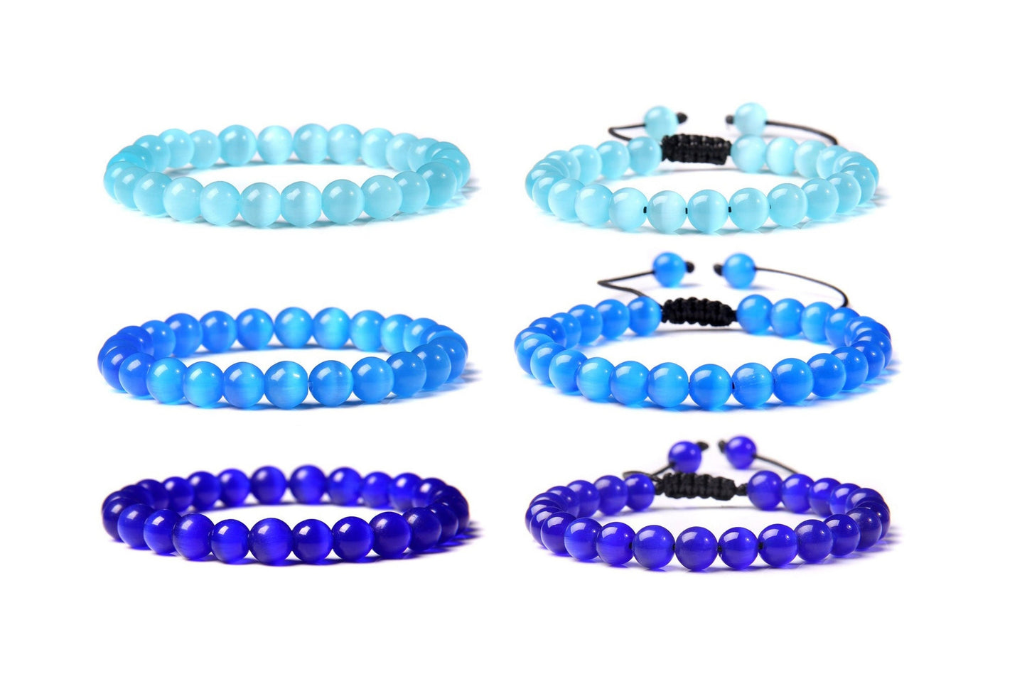 Blue Cat Eye Bracelet