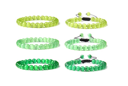 Green Cat's Eye Bracelet