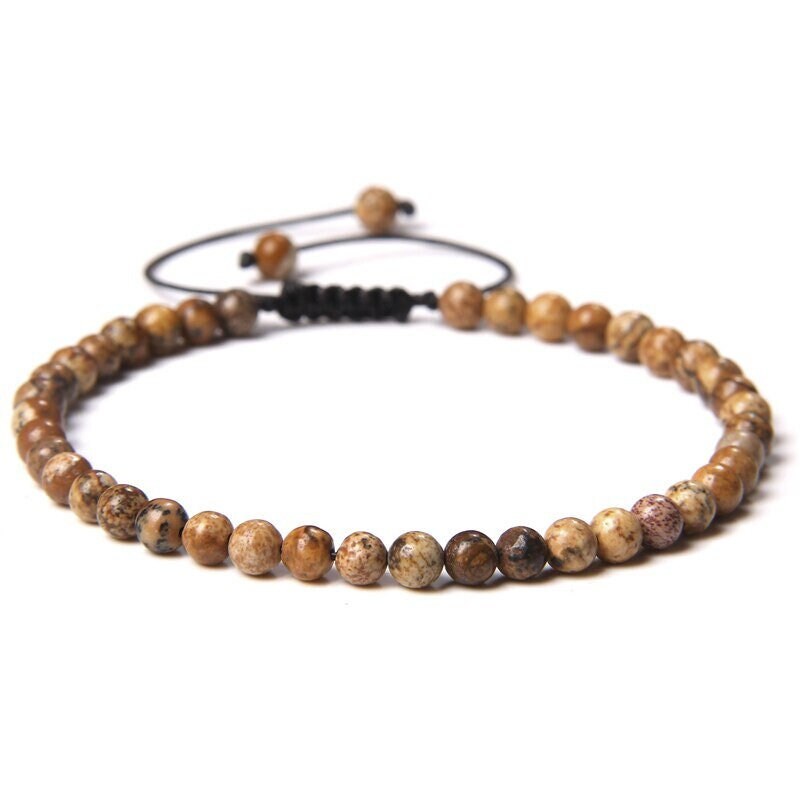 Picture Jasper Bracelet on Adjustable Rope 4mm