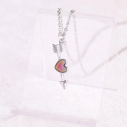 Cupid's Arrow Mood Necklace