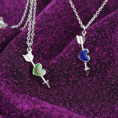 Cupid's Arrow Mood Necklace