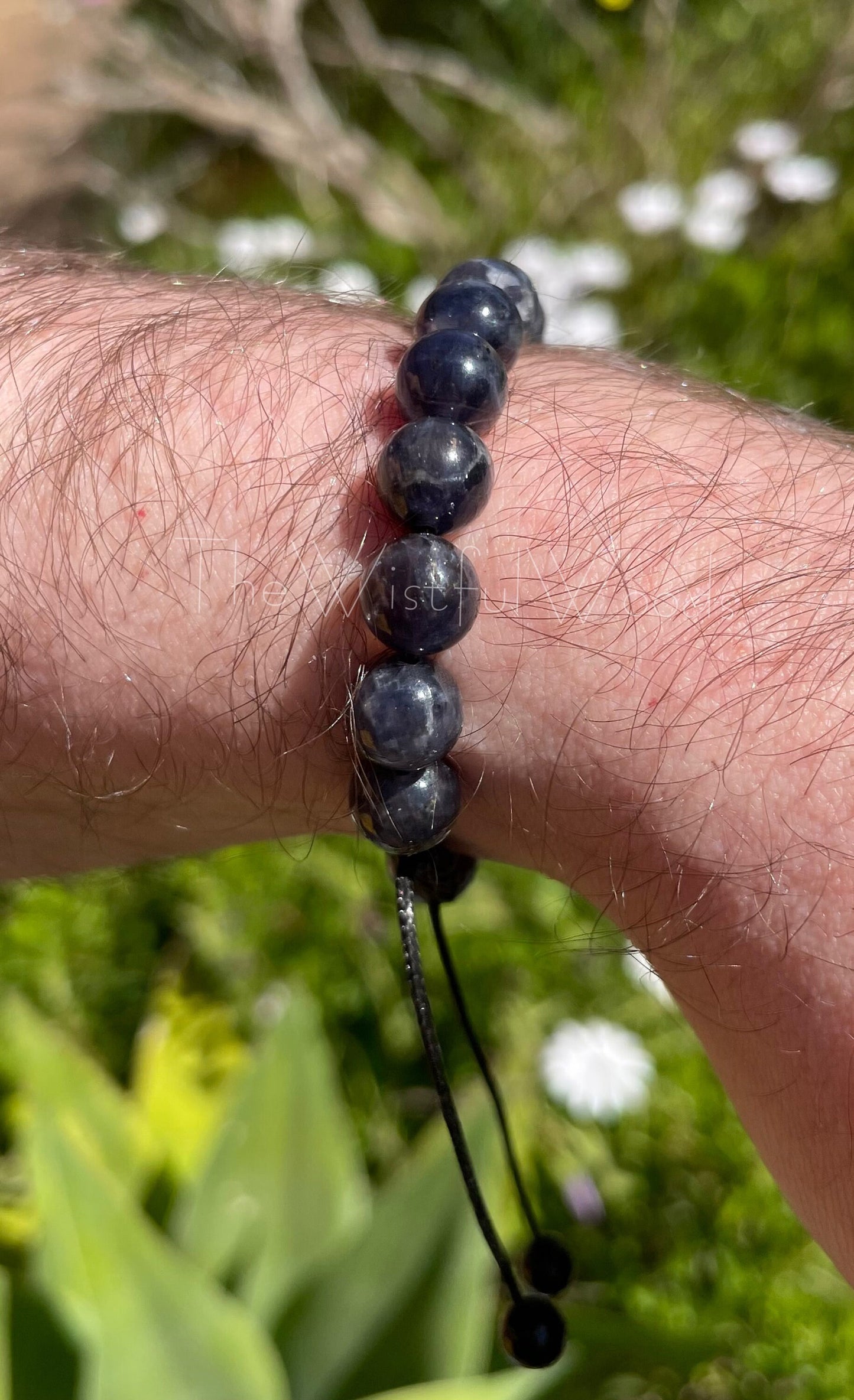 Iolite Water Sapphire Bracelet