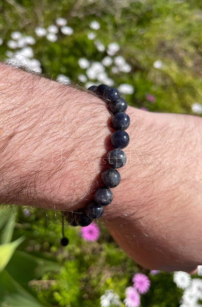 Iolite Water Sapphire Bracelet