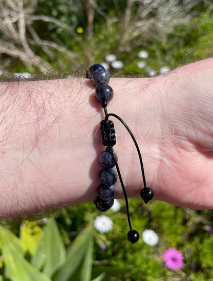 Iolite Water Sapphire Bracelet