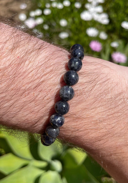 Iolite Water Sapphire Bracelet