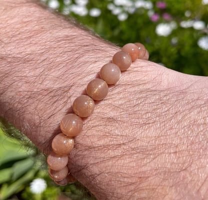 Sparkly Sunstone Bracelet