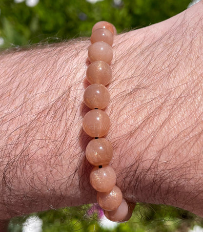 Sparkly Sunstone Bracelet