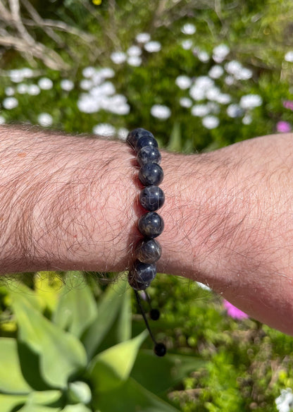 Iolite Water Sapphire Bracelet