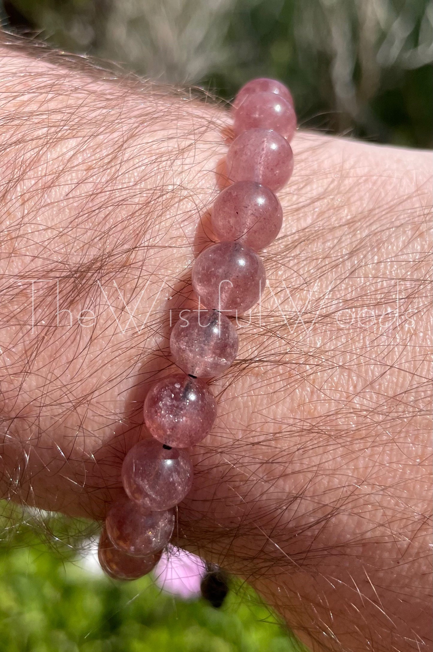 Bracelet Quartz Fraise Rose