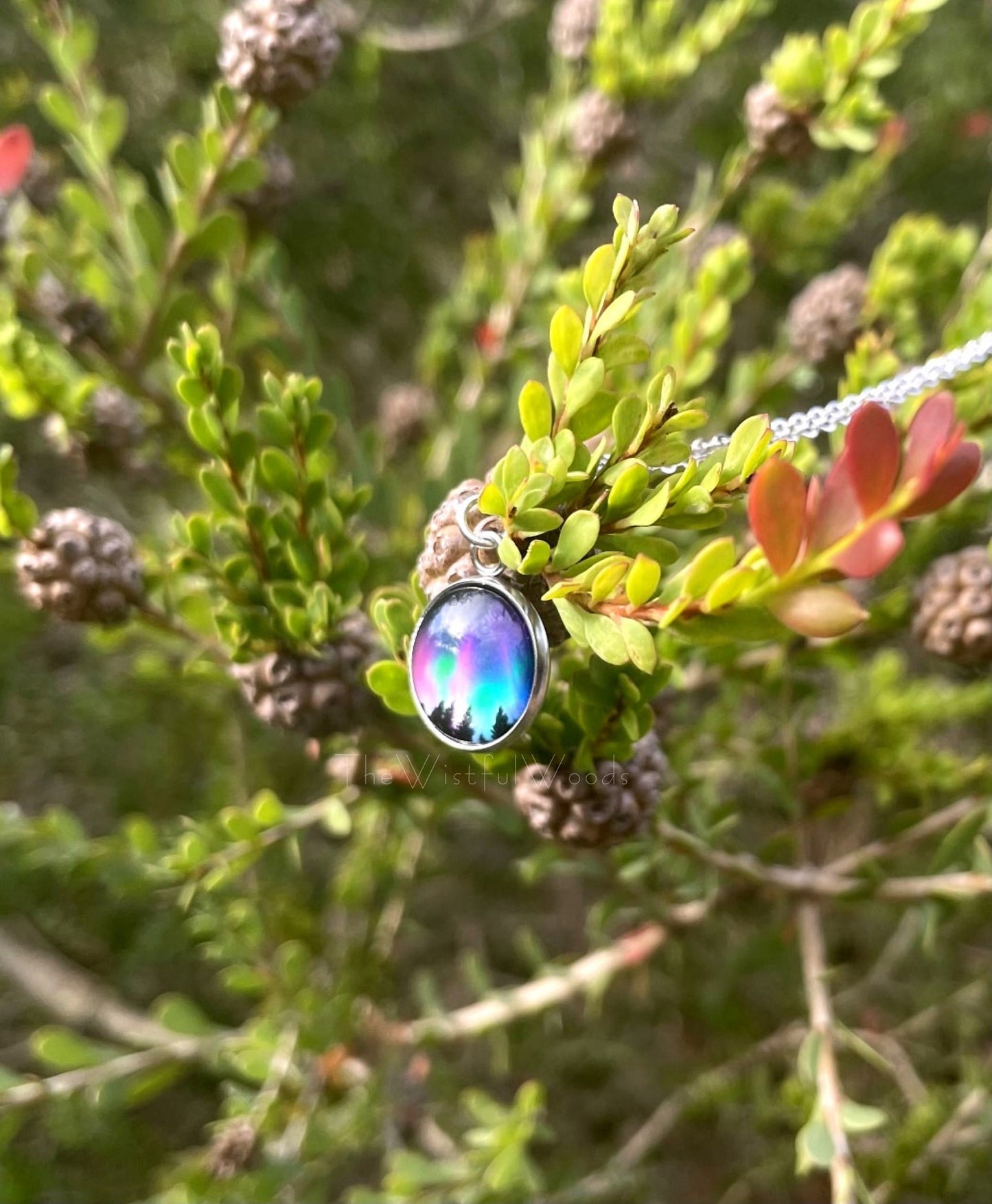 Pendentif aurore boréale aurores boréales