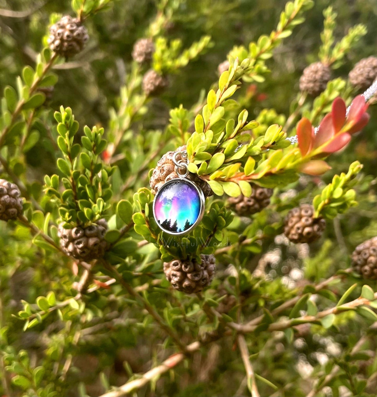 Pendentif aurore boréale aurores boréales